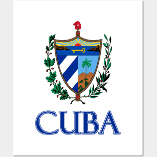 Cuba - Cuban Coat of Arms Design Posters and Art